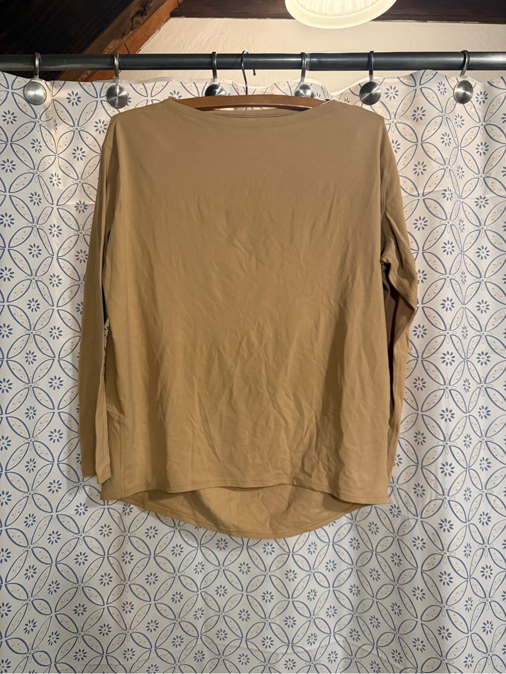 lululemon athletica Long-Sleeve Crewneck Top - Tan